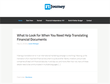 Tablet Screenshot of fijourney.com